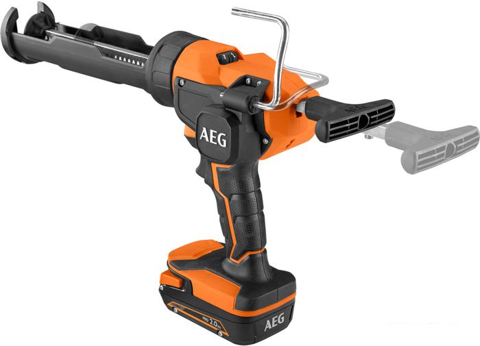 Пистолет для герметика AEG Powertools BKP18C2-310-0 (без АКБ)- фото3