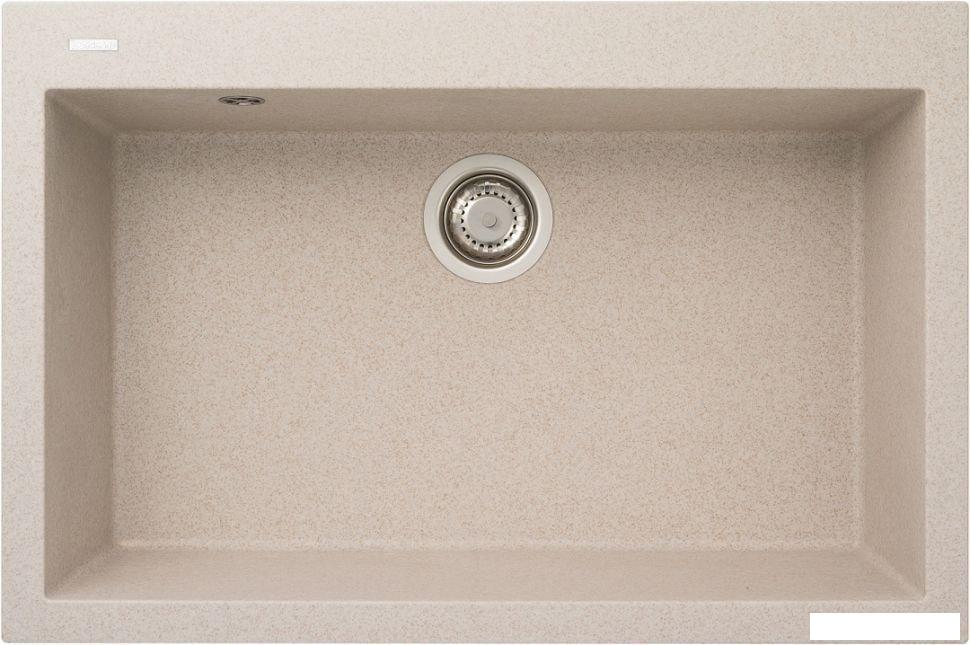 Кухонная мойка Longran Cube CUG 760.500 (sabbia/58)- фото