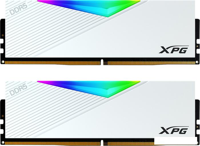 Оперативная память ADATA XPG Lancer RGB 2x16ГБ DDR5 6000МГц AX5U6000C3016G-DCLARWH- фото
