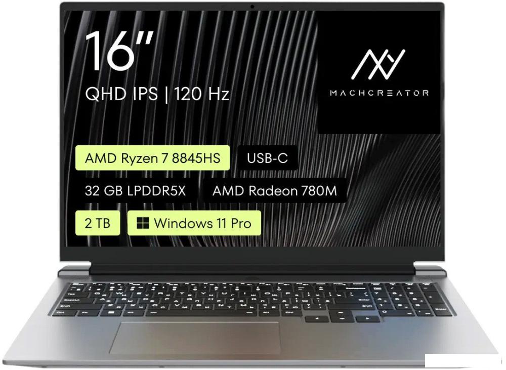 Ноутбук Machcreator Vision L16 Origin XT JJ00G600HRU- фото