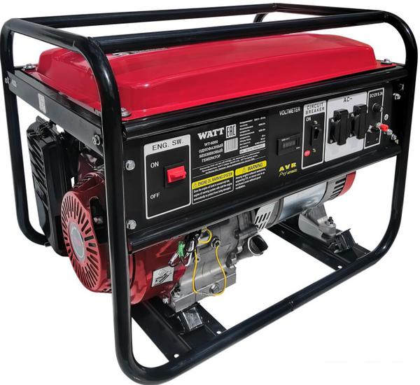 Бензиновый генератор WATT WT-6000- фото