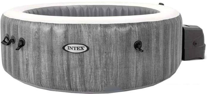 Надувной бассейн Intex Bubble Massage Deluxe 28440 (196x71) с джакузи- фото