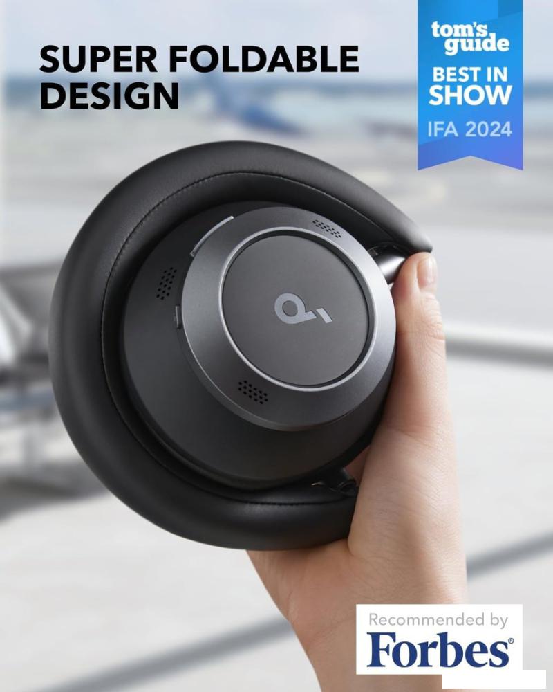 Наушники Anker Soundcore Space One Pro (черный)- фото2