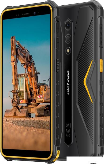 Смартфон Ulefone Armor X12 3GB/32GB (черный/оранжевый)- фото4