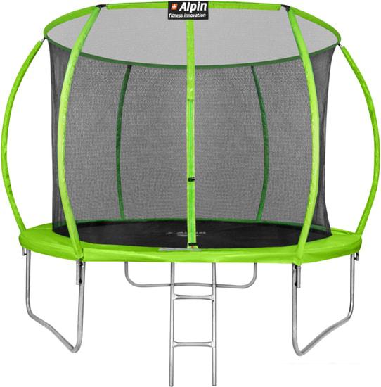Батут Alpin Sky 10ft - 312 см с защитной сеткой и лестницей- фото