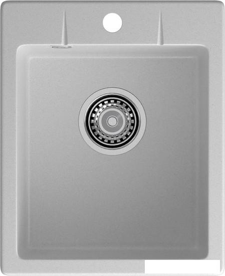 Кухонная мойка GranFest QUARZ GF-UR-240 (серый)- фото