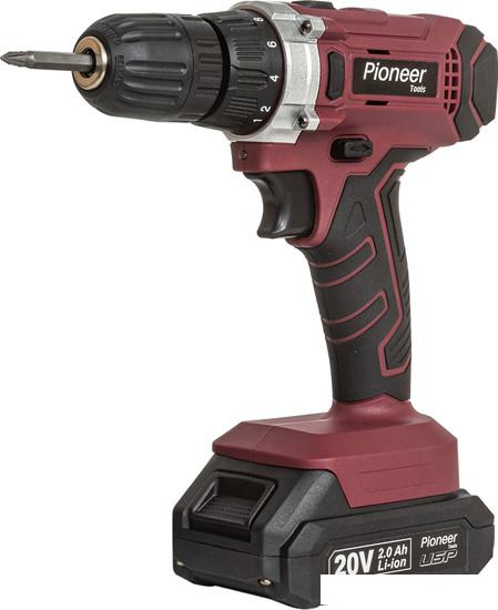Дрель-шуруповерт Pioneer CD-M2011C-USP (с 1-м АКБ, кейс, оснастка)- фото