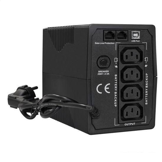Источник бесперебойного питания ExeGate SpecialPro Smart LLB-650.LCD.AVR.4C13.RJ.USB EX292772RUS- фото2