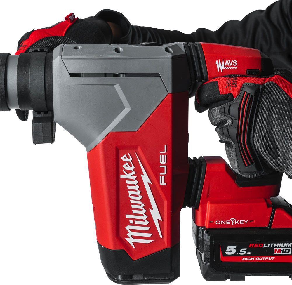 Перфоратор Milwaukee M18 FUEL M18ONEFHPX-0 4933478885 (без АКБ)- фото2