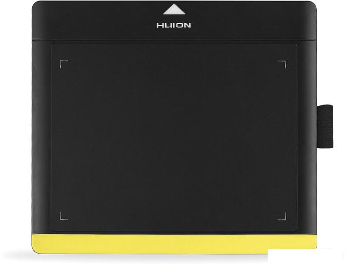 Графический планшет Huion 680TF (черный/желтый)- фото