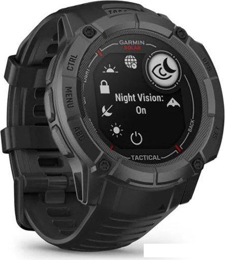 Умные часы Garmin Instinct 2x Solar Tactical Edition (черный)- фото2