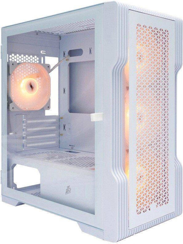 Корпус 1stPlayer Trilobite T3 ARGB T3-WH-4F7-W- фото
