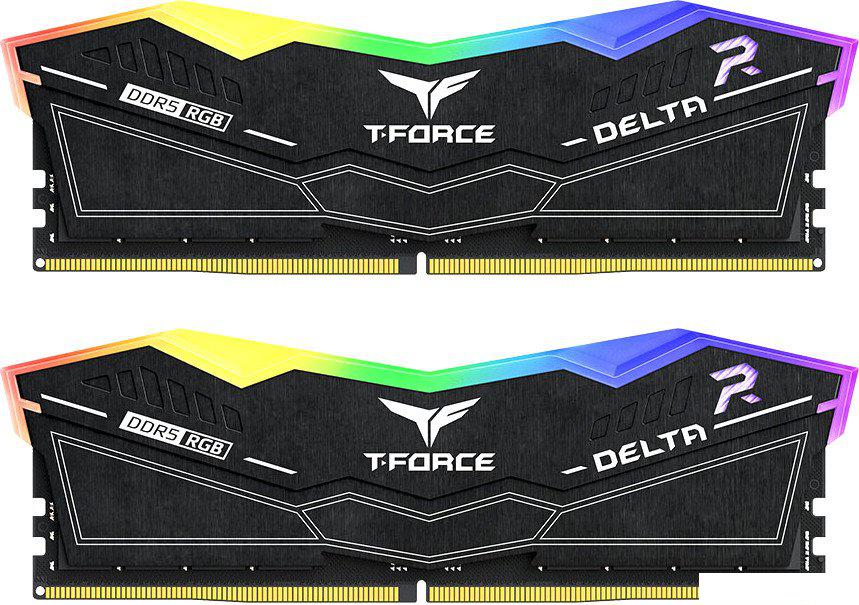 Оперативная память Team T-Force Delta RGB 2x16ГБ DDR5 6000 МГц FF3D532G6000HC38GDC01- фото
