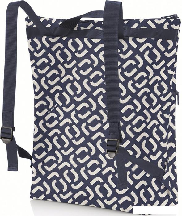 Термосумка Reisenthel Cooler-backpack 18л (белый/синий)- фото2