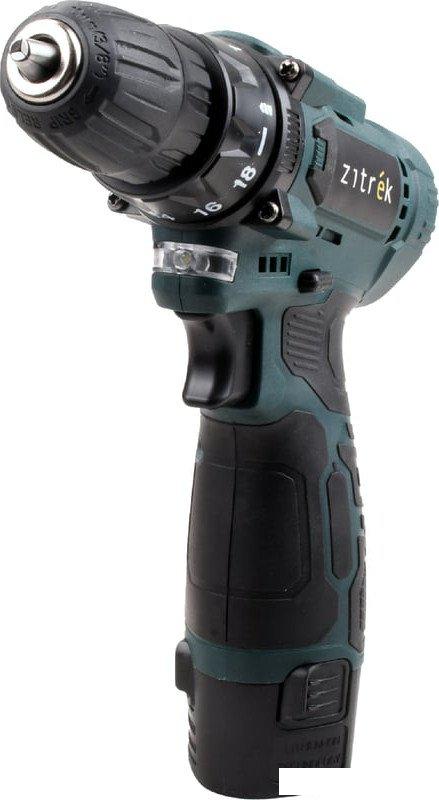 Дрель-шуруповерт Zitrek Green 12V Max 085-1016 (с 2-мя АКБ)- фото2