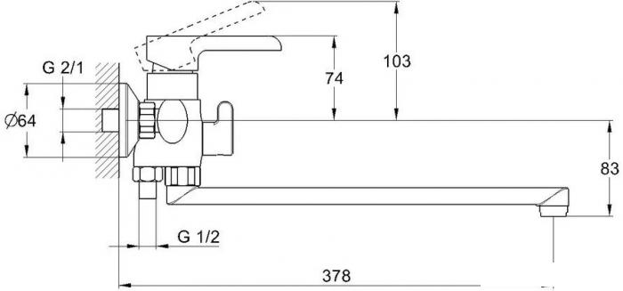 Смеситель G.Lauf ZOK7-A036YB- фото4