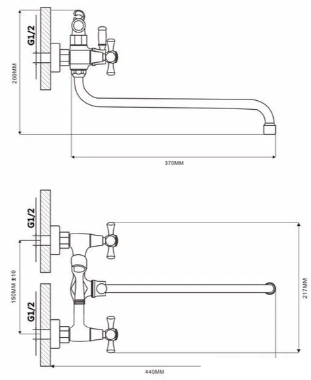 Смеситель Ekko E22118-7- фото2