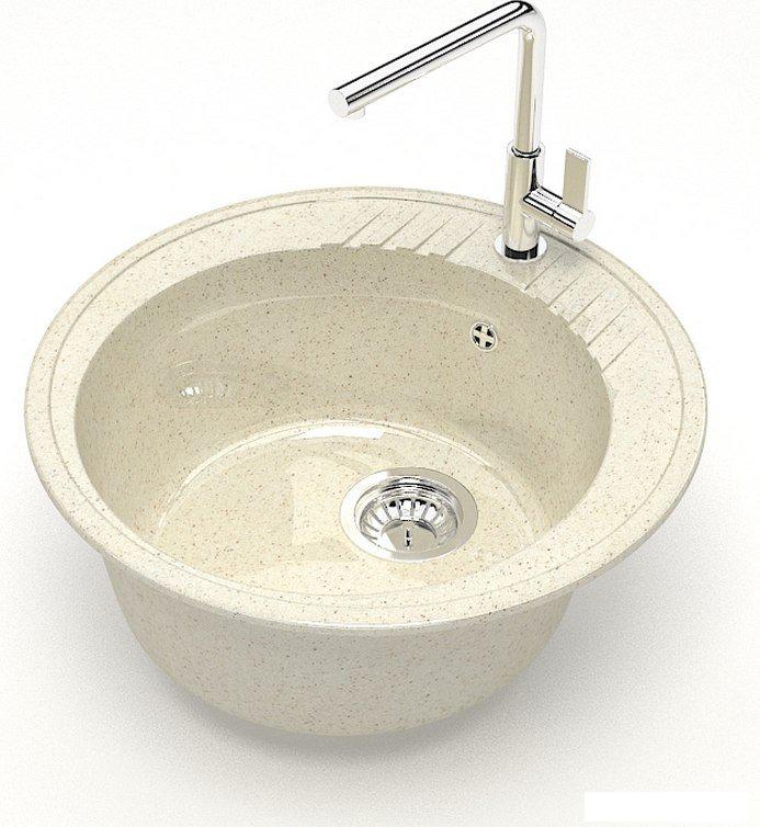 Кухонная мойка MARRBAXX 6/Q2 F006Q002 (бежевый)- фото2