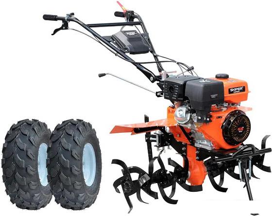 Мотоблок Skiper SP-1800SE Expert (колеса 19х7-8)