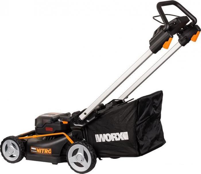 Газонокосилка Worx WG748E- фото4