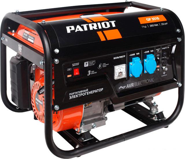 Бензиновый генератор Patriot GP 3510- фото