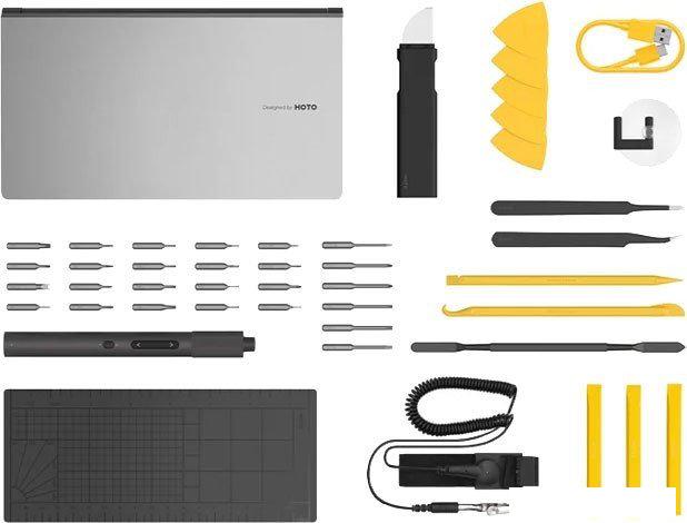 Электроотвертка HOTO Precision Screwdriver Kit Pro QWLSD012 (черный)- фото2