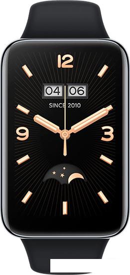 Фитнес-браслет Xiaomi Smart Band 7 Pro M2141B1 (серебристый/черный, международная версия)- фото2