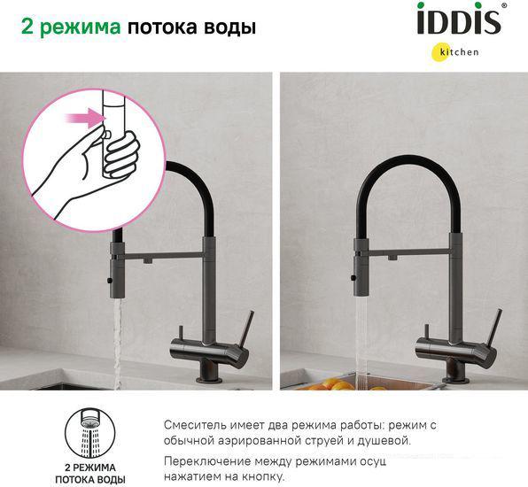 Смеситель IDDIS Ace ACEGMFFi05- фото4