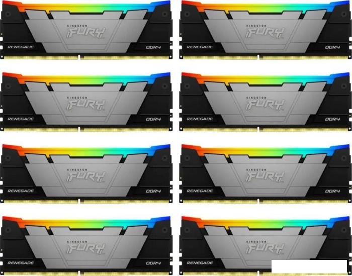 Оперативная память Kingston FURY Renegade RGB 8x32ГБ DDR4 3200 МГц KF432C16RB2AK8/256- фото2