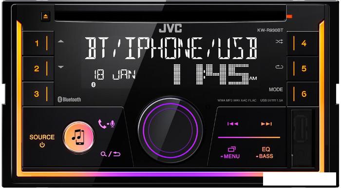CD/MP3-магнитола JVC KW-R930BT- фото4
