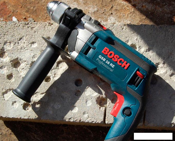Ударная дрель Bosch GSB 16 RE Professional (060114E500)- фото4