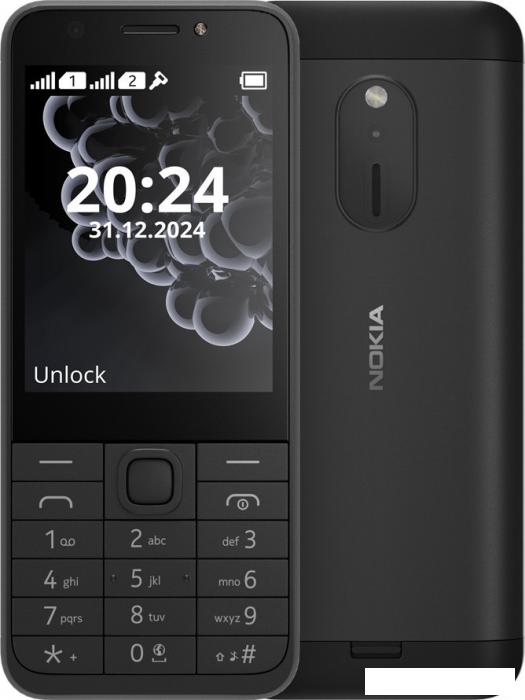 Кнопочный телефон Nokia 230 (2024) Dual SIM TA-1609 (черный)- фото