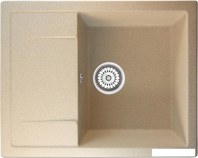 Кухонная мойка Berge 6502 (бежевый)