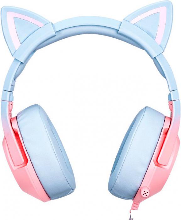 Наушники Onikuma K9 7.1 (голубой/розовый)- фото3