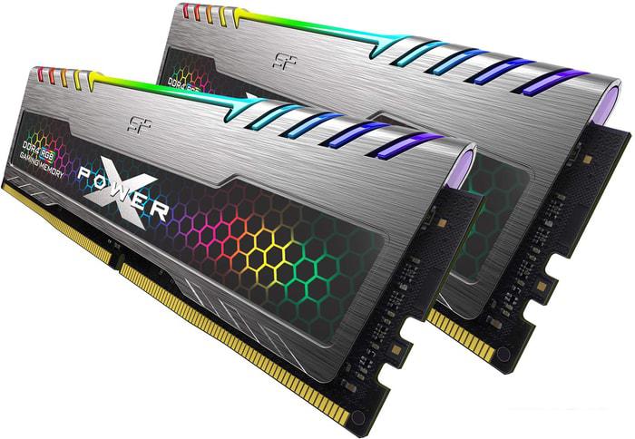 Оперативная память Silicon-Power XPower Turbine RGB 2x8GB DDR4 PC4-28800 SP016GXLZU360BDB- фото2