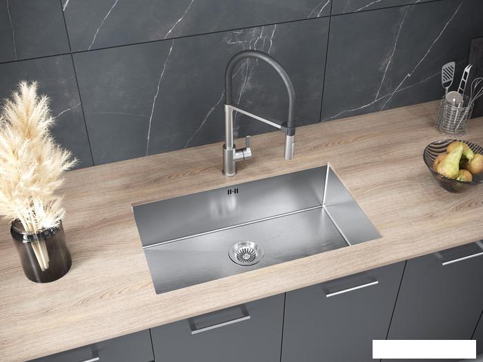 Кухонная мойка Paulmark PM217444-BS- фото3