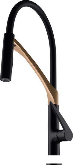 Смеситель Rubineta Ultima-50 (BK/RG) UL500638- фото2