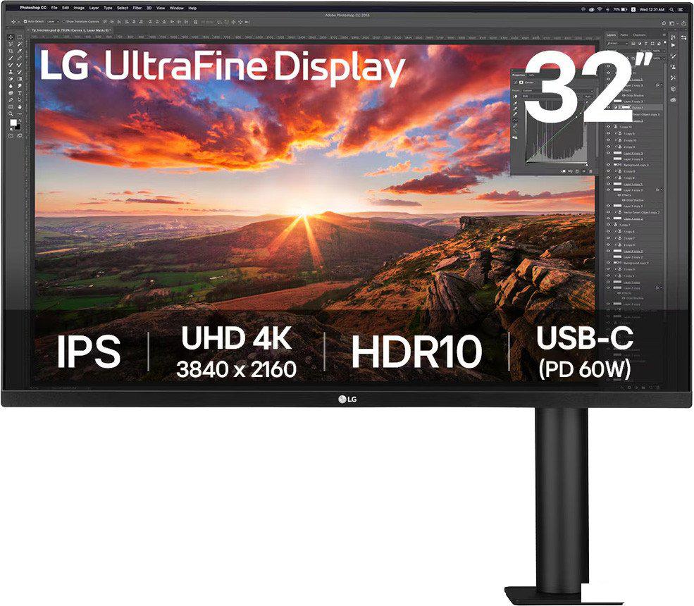 Монитор LG UltraFine 32UN880K-B