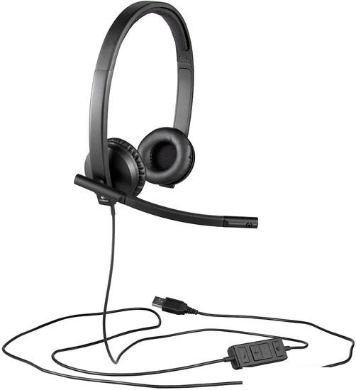 Наушники с микрофоном Logitech USB Headset Stereo H570e- фото4