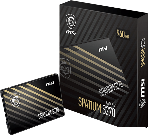 SSD MSI Spatium S270 960GB S78-440P130-P83- фото2