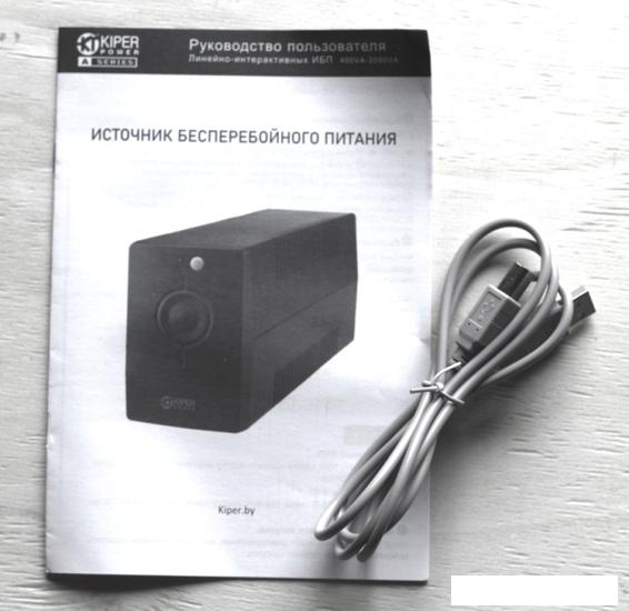 Источник бесперебойного питания Kiper Power A1000 USB- фото4