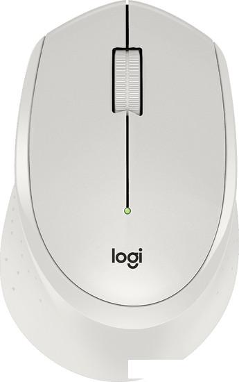 Мышь Logitech M330 Silent Plus (белый/желтый)- фото