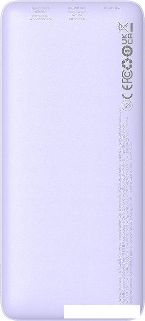 Внешний аккумулятор Baseus Airpow Fast Charge Power Bank 20W 10000mAh (сиреневый)- фото2