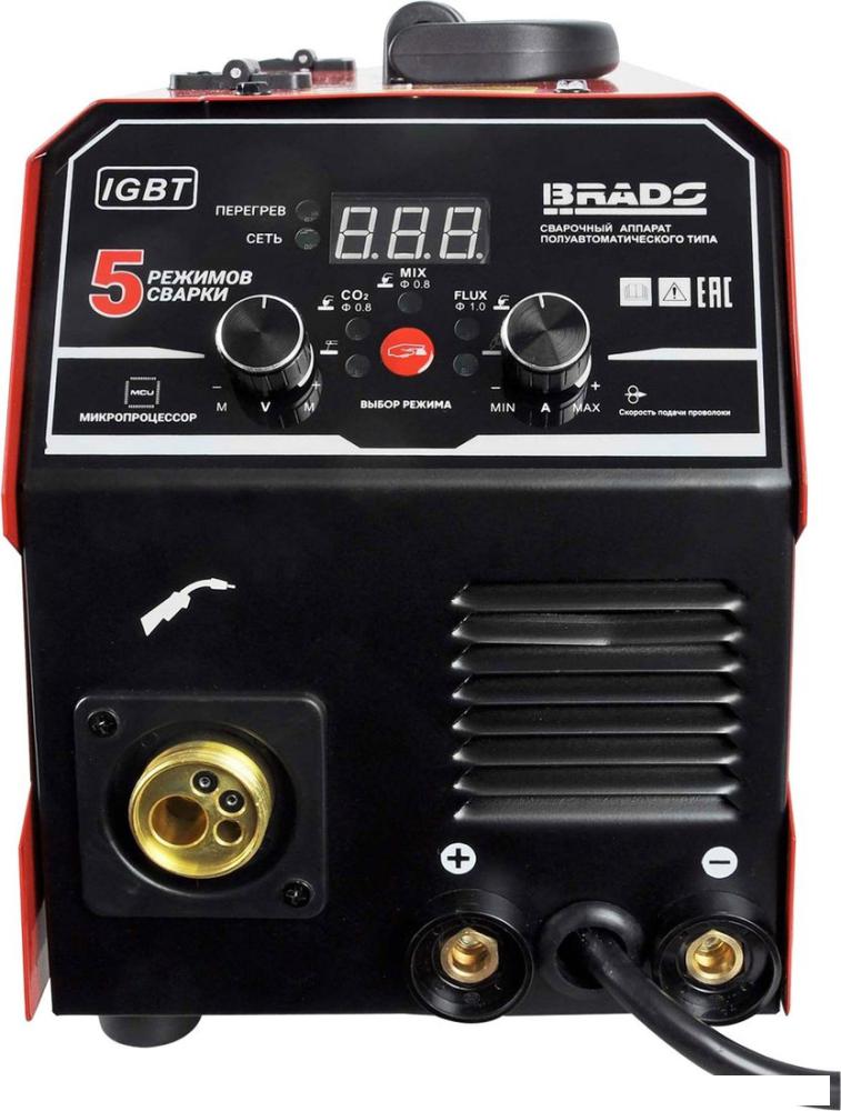 Сварочный инвертор Brado MIG/MMA-220L-21- фото4