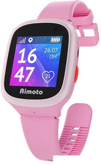 Умные часы Кнопка жизни Aimoto Start 2 (розовый)- фото3