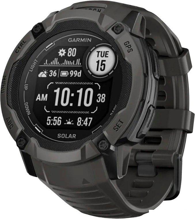 Умные часы Garmin Instinct 2x Solar (графит)- фото