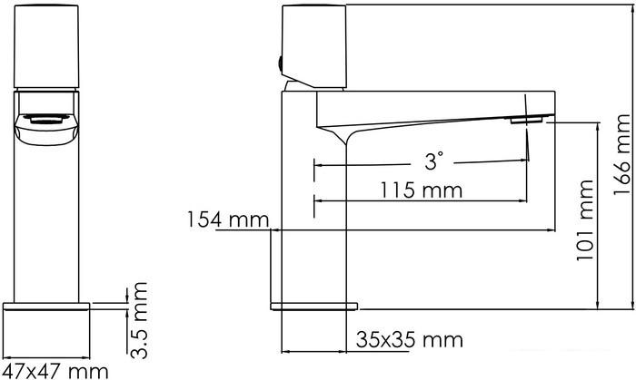 Смеситель Wasserkraft Naab 8603- фото2