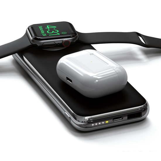 Внешний аккумулятор Satechi Quatro Wireless 10000 mAh- фото4