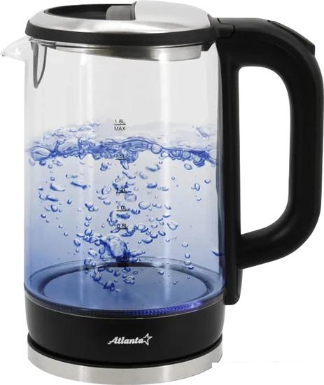 Электрический чайник Atlanta ATH-2475 (черный)- фото