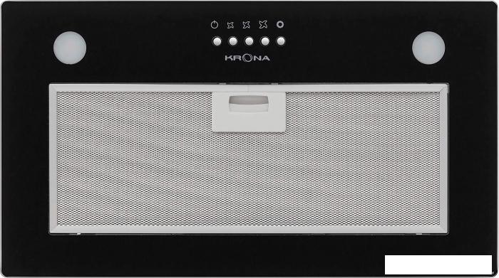 Кухонная вытяжка Krona Arven 500 Black PB (черный)